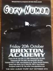 London Brixton Venue Poster 2000